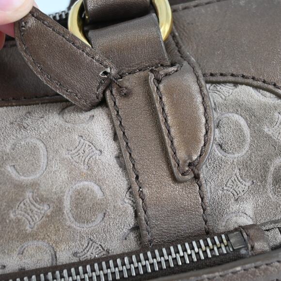 Celine Vintage Monogram Triomphe Top Handle Bag - Picture 8 of 16